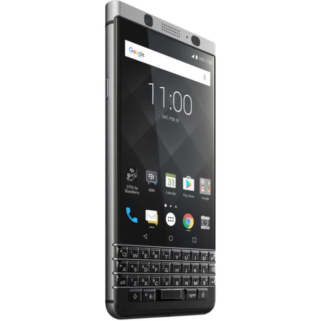naprawa zbitej szybki wymiana wyswietlacza blackberry DTEK KeyOne